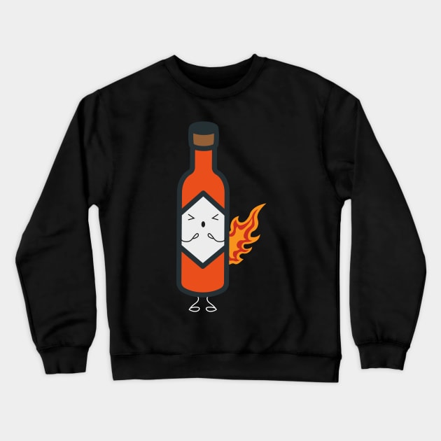 Chilli Sauce Crewneck Sweatshirt by thingsandthings